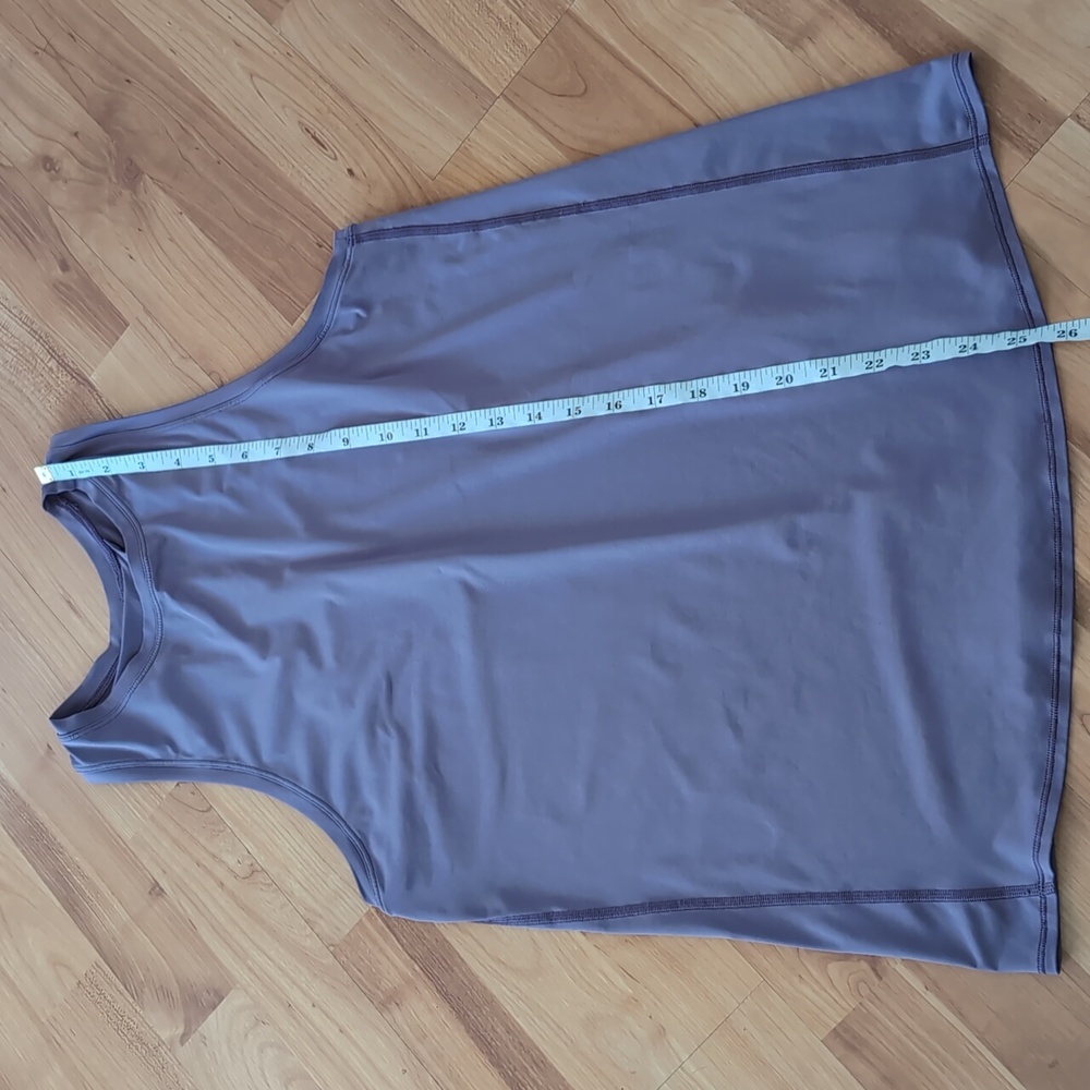 Lululemon All Tied Up Tank Open Back Zinc Frosted Mulberry 8 - Picture 10 of 10